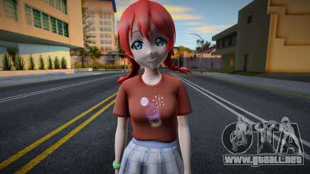 Love Live - Tshirt 31 para GTA San Andreas