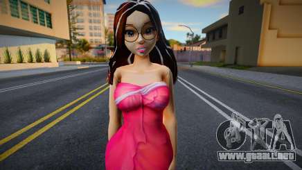 Turma da Monica - Tina in a dress para GTA San Andreas