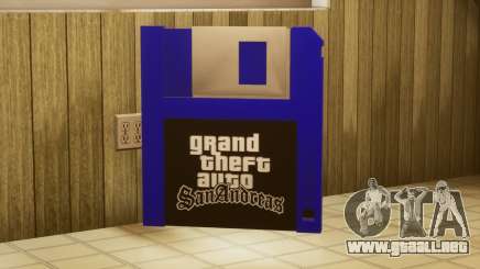 HQ Floppy Save Disk para GTA San Andreas Definitive Edition