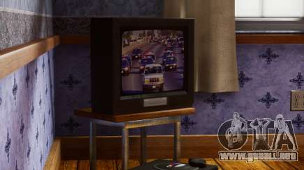 CJs TV Screen Replacer OJ 2.0 car para GTA San Andreas Definitive Edition