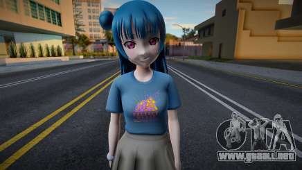 Love Live - Tshirt 109 para GTA San Andreas