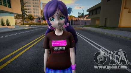 Love Live - Tshirt 92 para GTA San Andreas