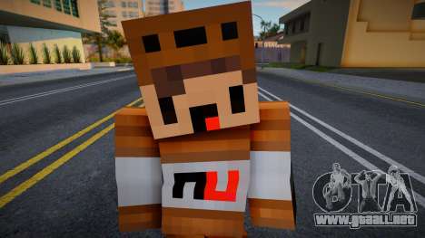 Minecraft Boy Skin 17 para GTA San Andreas