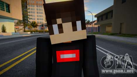 Minecraft Boy Skin 13 para GTA San Andreas