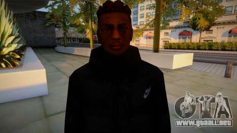 Un hombre con chaqueta de invierno para GTA San Andreas