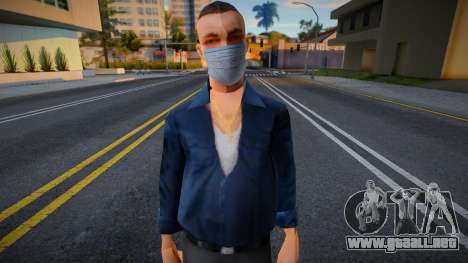 Vmaff3 en una máscara protectora para GTA San Andreas