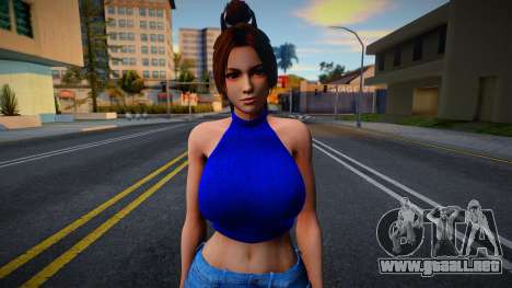 Mai Shiranui Casual 1 para GTA San Andreas