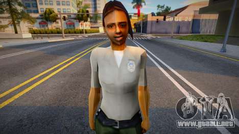 Barbara in the Sheriffs Uniform para GTA San Andreas