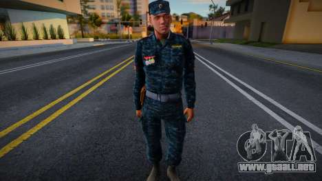 Arte. Teniente Oficial de la PSB para GTA San Andreas