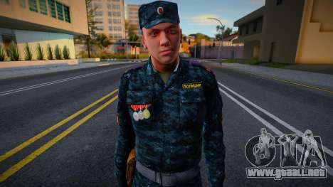 Arte. Teniente Oficial de la PSB para GTA San Andreas