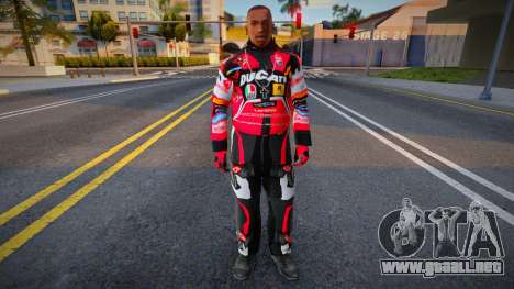 Ducati Racing Suit para GTA San Andreas