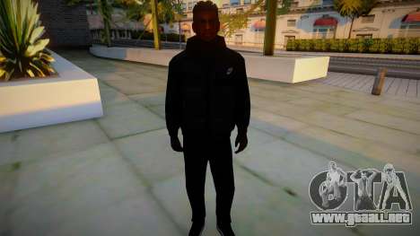 Un hombre con chaqueta de invierno para GTA San Andreas