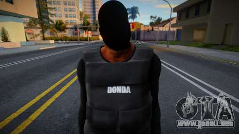 Kanye West Donda Outfit (Mask) para GTA San Andreas