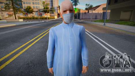 Wmopj en una máscara protectora para GTA San Andreas