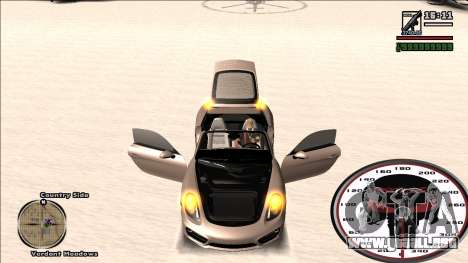 Porsche Cayman S Cabrio para GTA San Andreas