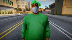 FAM1 en una máscara protectora para GTA San Andreas