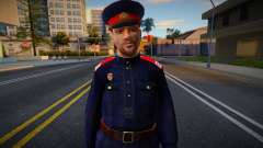 Oficial de policía soviético con el uniforme del modelo de 1948 para GTA San Andreas