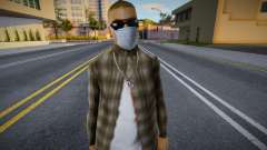Hmycr en una máscara protectora para GTA San Andreas