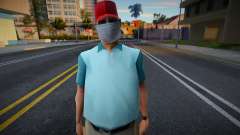 Wmygol2 en una máscara protectora para GTA San Andreas