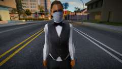 Vbfycrp en una máscara protectora para GTA San Andreas