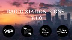 Radio station icons para GTA 5