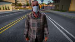 Vbmycr en una máscara protectora para GTA San Andreas