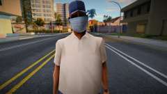 Wmygol1 en una máscara protectora para GTA San Andreas