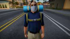 Wmybp en una máscara protectora para GTA San Andreas