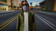 Wmyst en una máscara protectora para GTA San Andreas
