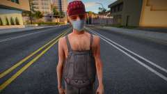 Cwmohb1 en una máscara protectora para GTA San Andreas