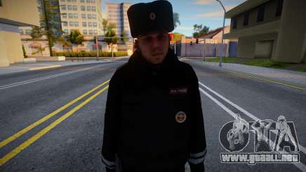 Oficial en forma de policía de tránsito para GTA San Andreas