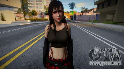 Tifa Lockhart from Final Fantasy 7 v1 para GTA San Andreas