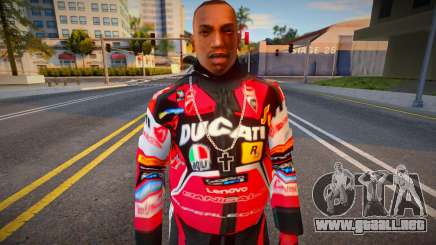 Ducati Racing Suit para GTA San Andreas