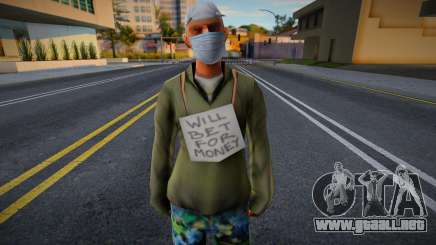 Vwmotr1 en una máscara protectora para GTA San Andreas