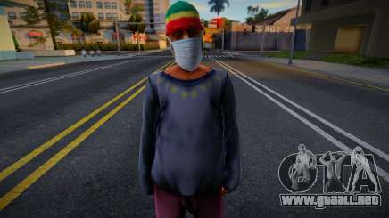 Sbmytr3 en una máscara protectora para GTA San Andreas