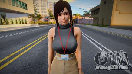 DOAXVV Kokoro - Yom Office Wear para GTA San Andreas