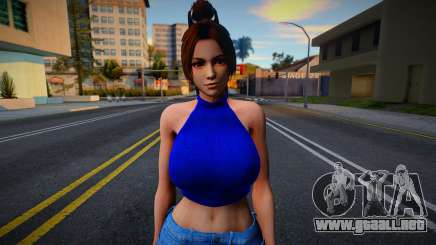 Mai Shiranui Casual 1 para GTA San Andreas