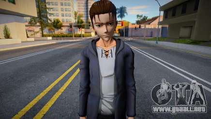 Eren Jaeger (Attack of Titan) Skin para GTA San Andreas