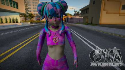 Yameii Osean World Skin para GTA San Andreas