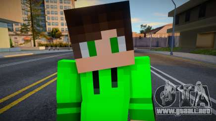 Minecraft Boy Skin 23 para GTA San Andreas