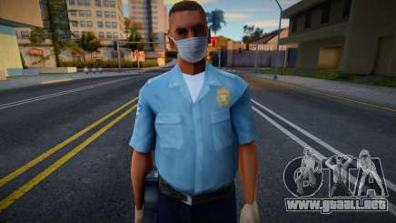 Médico 1 con mascarilla protectora para GTA San Andreas