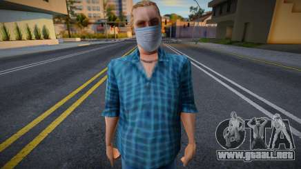 Swmyhp1 en una máscara protectora para GTA San Andreas