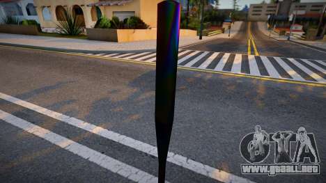 Iridescent Chrome Weapon - Bat para GTA San Andreas