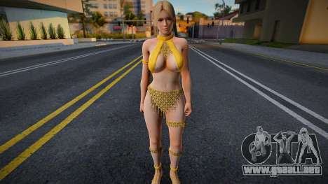 Helena Gold Outfit para GTA San Andreas