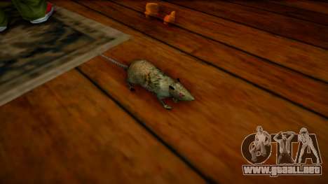Ataque de rata en la casa de CJ para GTA San Andreas