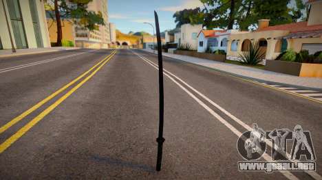Iridescent Chrome Weapon - Katana para GTA San Andreas