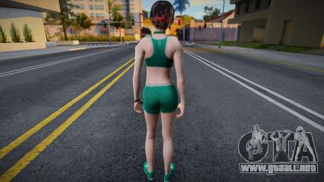 RE0 HD Rebecca Chambers Basketball Outfit para GTA San Andreas