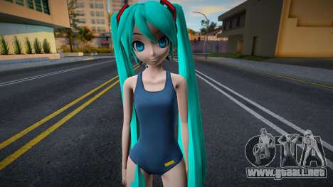 Miku swimsuit para GTA San Andreas