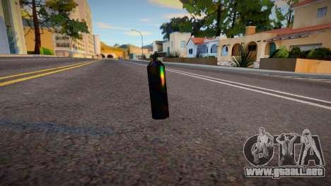 Iridescent Chrome Weapon - Spraycan para GTA San Andreas