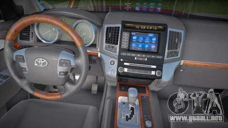 Toyota Land Cruiser 200 (RUS Plate) para GTA San Andreas